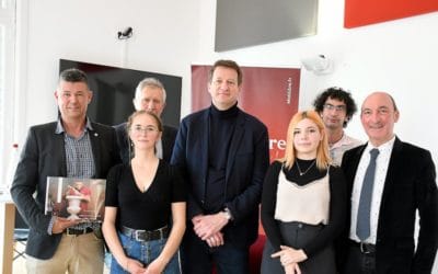 Article Midi Libre : Retour en image sur la rencontre avec Yannick Jadot à Montpellier