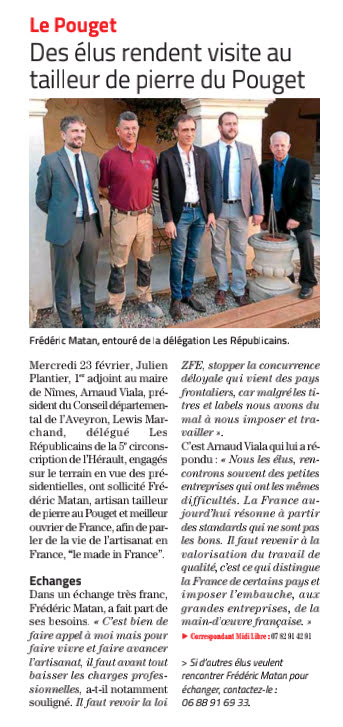article_midi_libre_atelier_frederic_matan