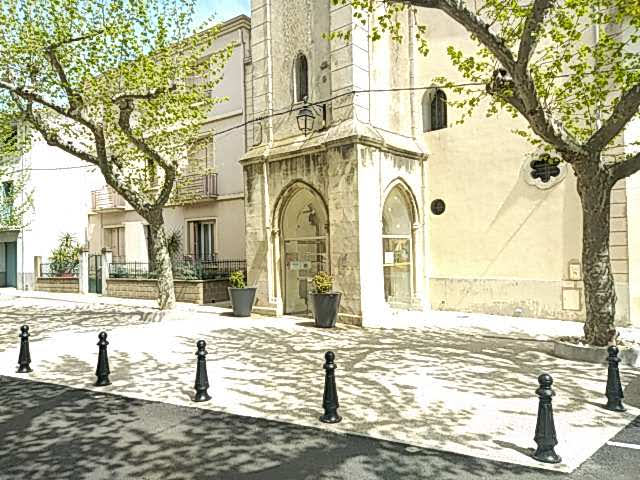 Restauration Made in France : l’Atelier Frédéric Matan vient de restaurer une partie de l’entrée principale de l’Église Notre-Dame-de-Bethléem à Canet dans l’Hérault